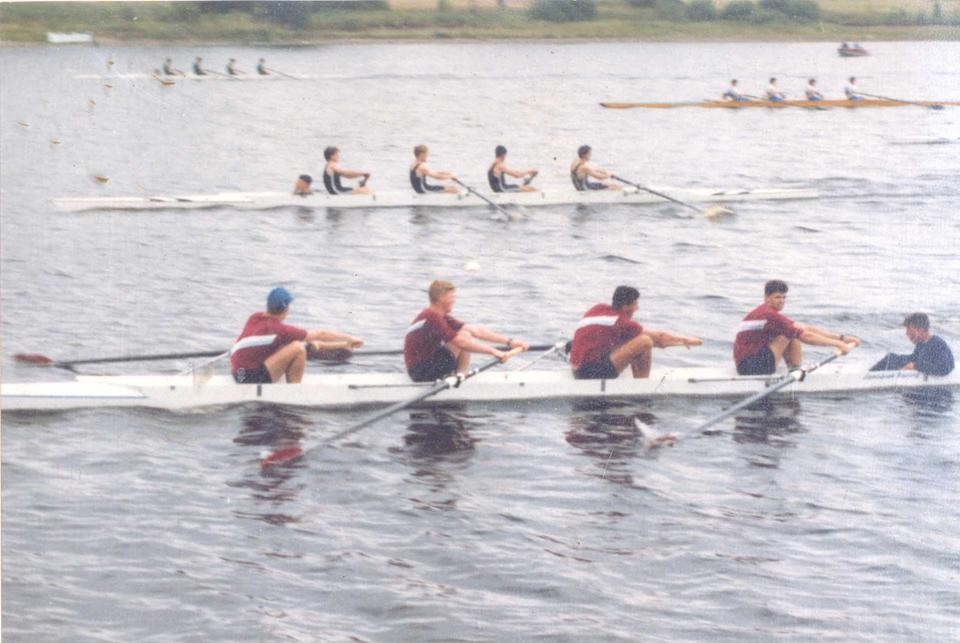 1st IV+ at Irish Championships
